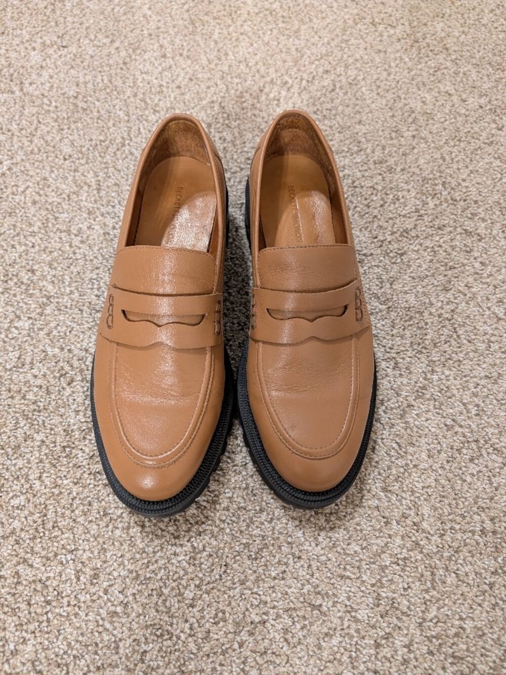 Beckett Simon Georgia Loafers Toffee 7.5